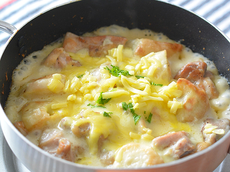 世界一にんにくをおいしく食べる料理、シュクメルリ♪