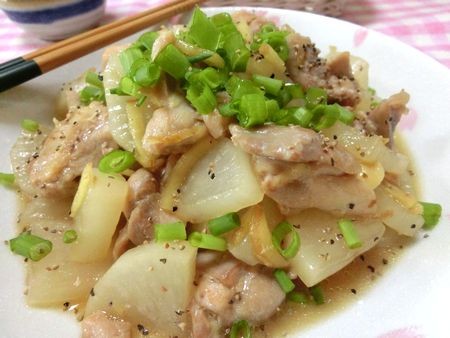 『フライパンで簡単☆　鶏もも大根の照り煮』