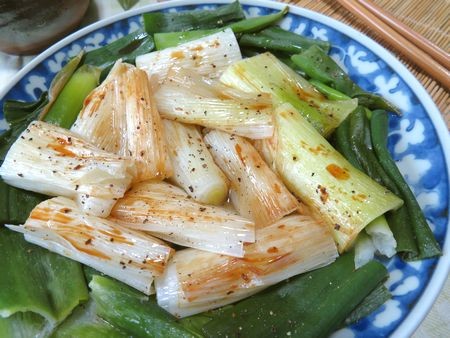 『とろりと甘～い♪　長ねぎのじっくり蒸し焼き』