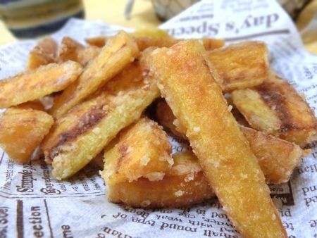 『味見で完食しかけました♪　揚げないフライド人参　』