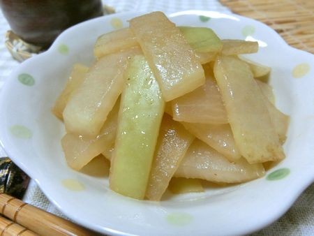 『炒めるだけでヤミツキおつまみ☆　大根メンマ』