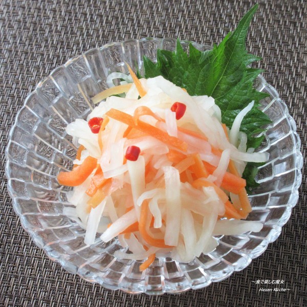 手軽に目先が変わる。エスニック酢の物『ベトナム風なます/ドーチュア』