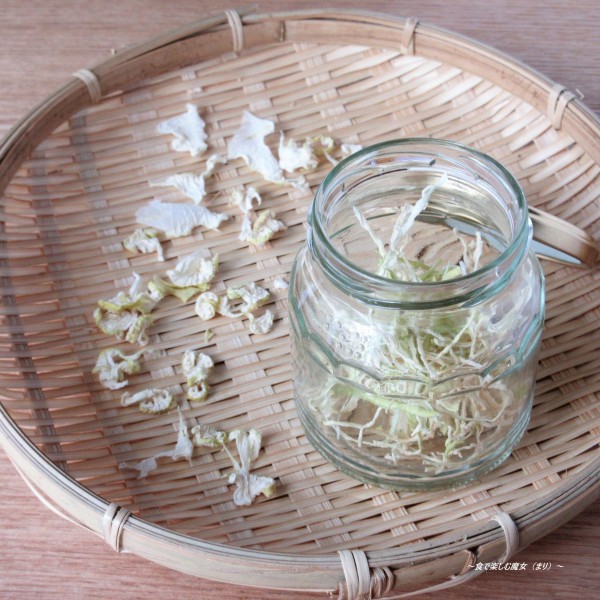 もったいない精神で手軽に作る。残った大根切って干すだけ『切り干し大根』