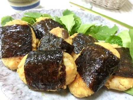 『お肉がなくても大満足♪　厚揚げときのこの磯辺照り焼き』