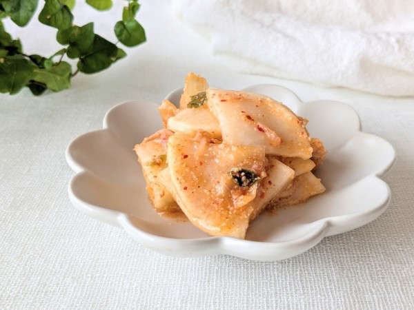 【美肌レシピ】『大根の胡麻味噌キムチ漬け』 - 美肌Dish