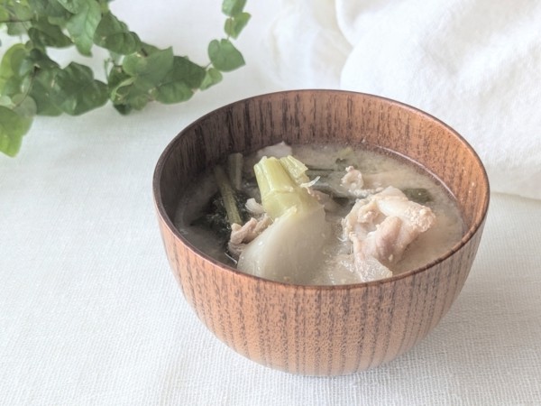 【美肌レシピ】間違いないおいしさ♪『カブの豚汁』 - 美肌Dish