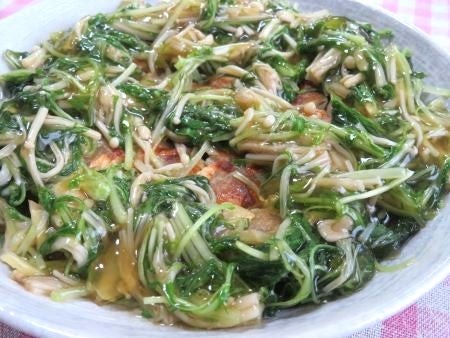 『チルドシュウマイで簡単♪　焼きシュウマイの野菜あんかけ』