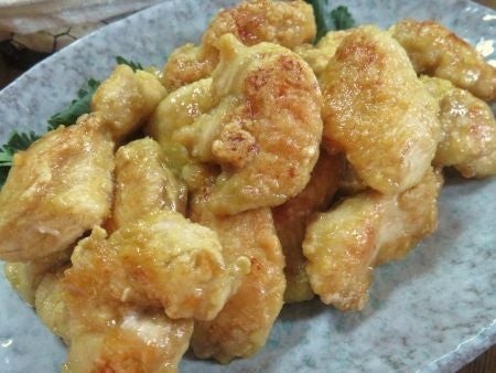 『カリカリジューシー♪　鶏むね肉のスパイシーから揚げ風』
