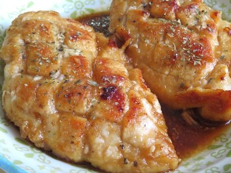 『にんにく酢醤油だれが絶妙にからむよ♪　鶏むね肉のじゅわっとステーキ』