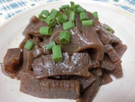 『煮つめるだけ☆　生姜をきかせて♪　こんにゃくでメンマ風』