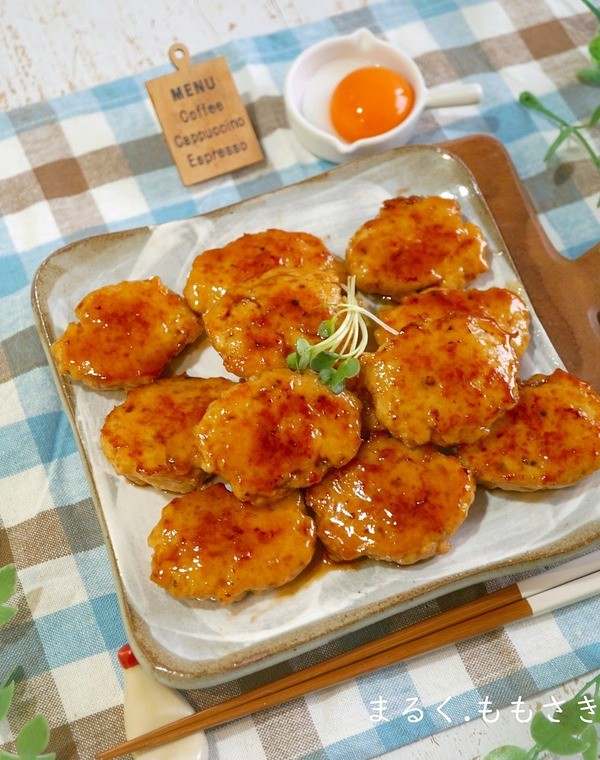 わが家の定番♪ふんわり～マヨ入り鶏つくね