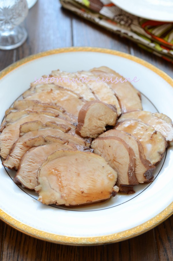 『しっとり【鶏むね肉の紅茶煮】お弁当にも！』