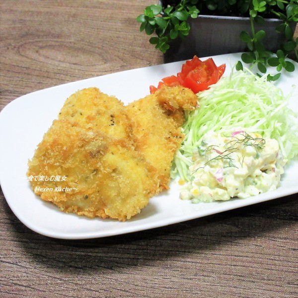 ふんわりハーブの香り。『タラのハーブフライ』お弁当、おかず、おつまみに。