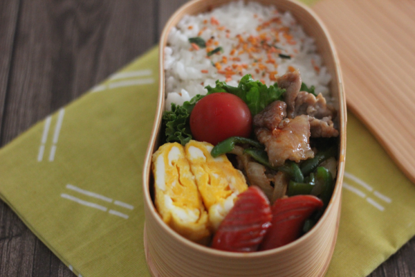 『豚小間肉のプルコギ【レシピ】弁当』