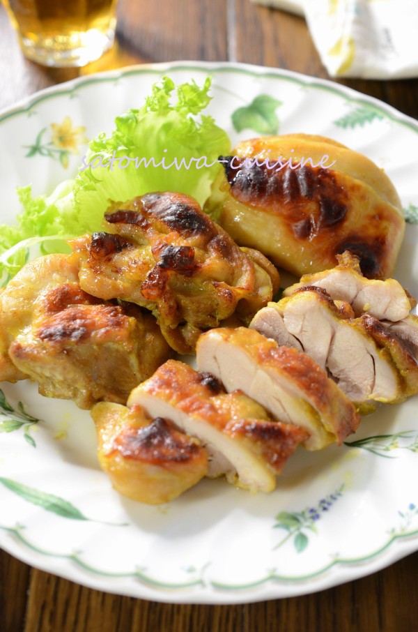 『美味しく焼ける！【鶏もも肉のタンドリーチキン風】簡単＆仕上がり綺麗でビックリ☆』