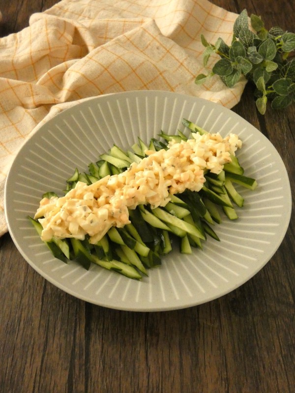 『モリモリ食べられる！「きゅうりのタルタルサラダ」』