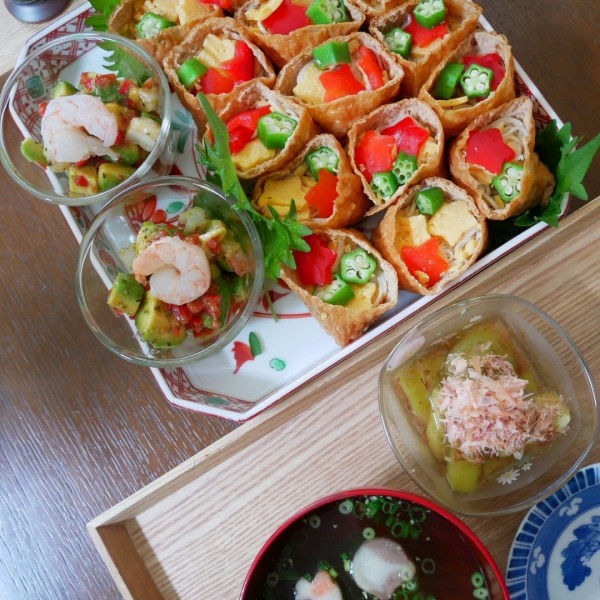 『七夕の日の昼ごはん#本日のおうちごはん』