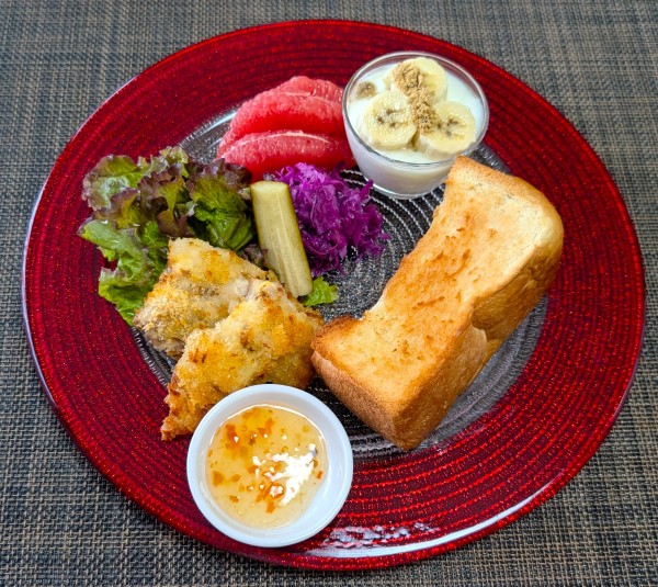 暑い日はオーブンにかんたんおまかせ☆チキンのパン粉焼き♪☆♪☆♪