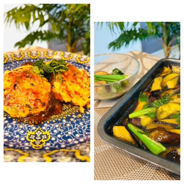 鶏ひき肉で節約レシピは沢山の枝豆、大葉でつくね、副菜も茄子と大葉の麵つゆ漬け～夏の味覚満載!!