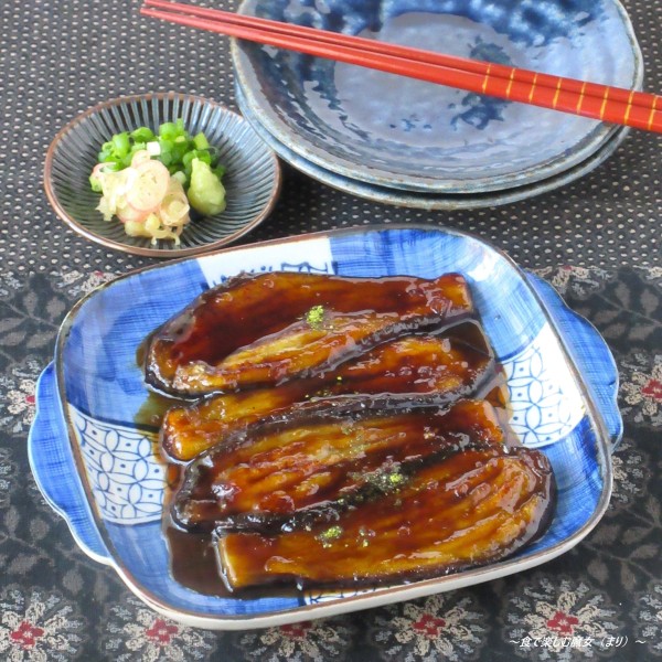 簡単過ぎてご飯が進む♪リーズナブルでヘルシー。ベジタリアンにもOKな鰻の蒲焼き風『なすの蒲焼き』