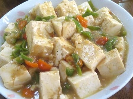 『肉不使用☆　冷やしてサッパリ♪　柚子胡椒で白麻婆豆腐』