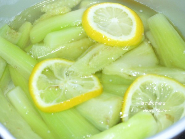 夏野菜の茄子デザート♪爽やかな色。瑞々しい 『なすコンポート』