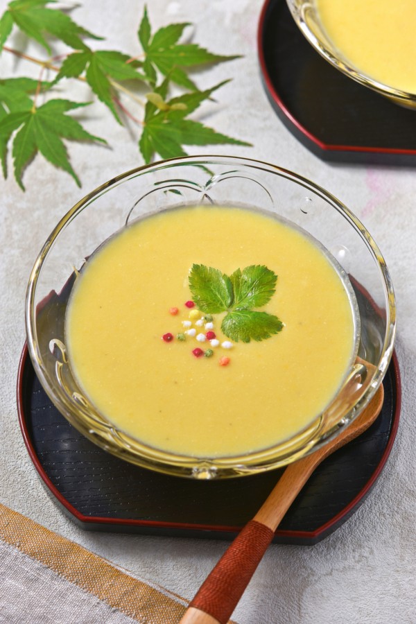 ぐんまの旬を味わう！火を使わない誉められ和食♪とうもろこしのすり流し～冷製仕立て～｜ぐんまクッキングアンバサダーvol.16 - すずめの食卓３６５日