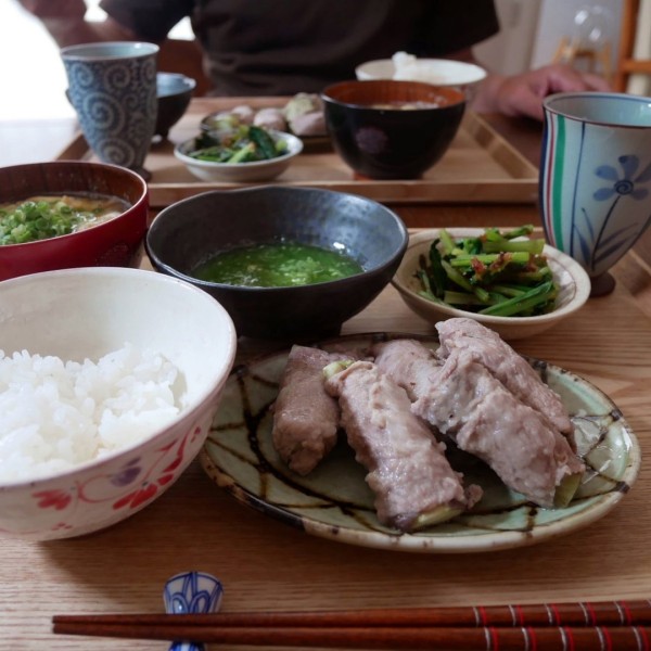 『本気野菜やわらか焼きナスの肉巻きレンチン蒸し、昨日の昼ごはん#本日のおうちごはん』