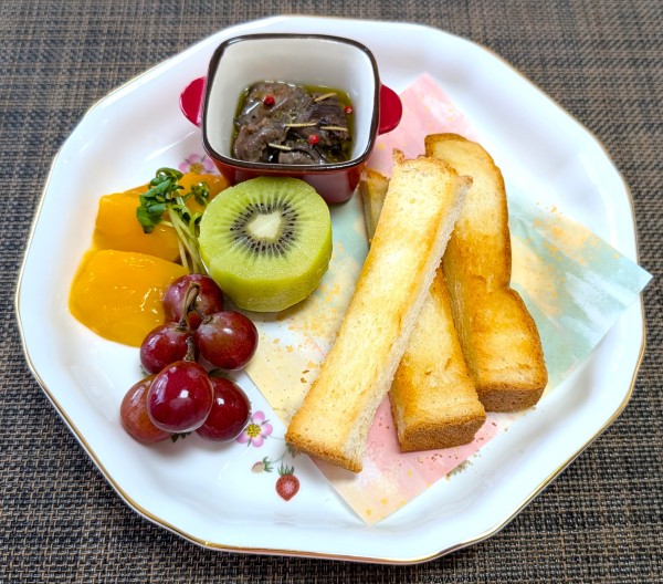 おつまみにもなる大人ブランチ☆砂ずりのコンフィ♪☆♪☆♪