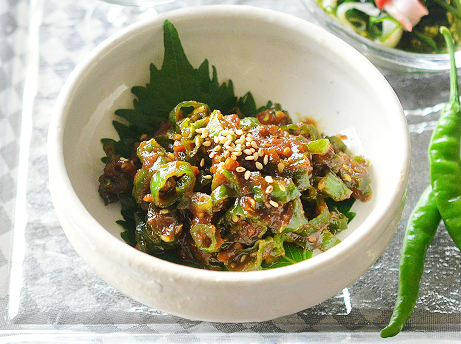 ちょい辛が旨いっ！青とうがらし味噌♪