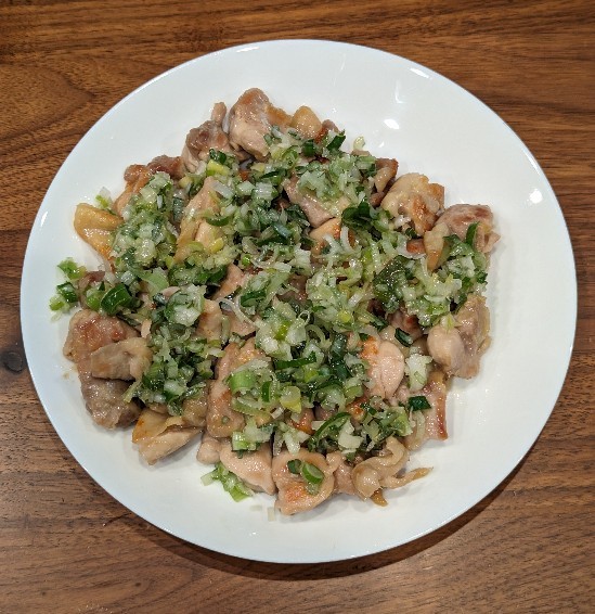 ジュワっとジューシー！鶏もも肉のさっぱりねぎ塩レモン！