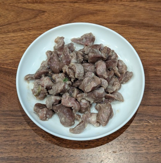 コリコリ食感がクセになる！砂肝のさっぱりレモン炒め！