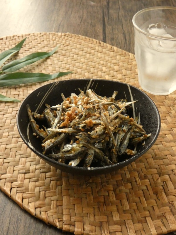 『1分で完成!「煮干しのすし酢和え」』