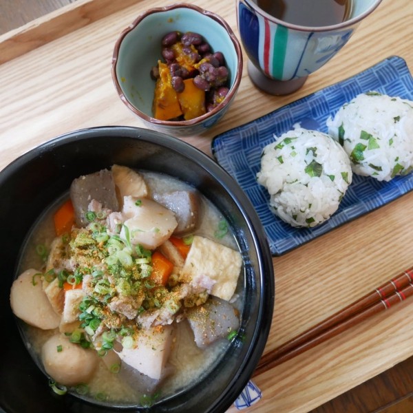 『十五夜の日の昼ごはん#本日のおうちごはん』