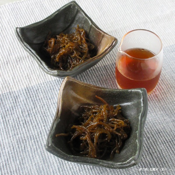 手軽に、減塩＆栄養価プラス♪しかも旨み＆風味アップ『ホエイポン酢もずく/減塩もずく酢』