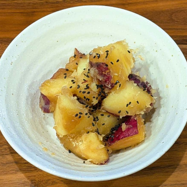 炊飯器で簡単！カンロ飴で作る大学いも｜手間なし濃密おやつ！