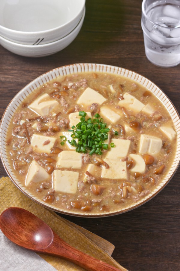 ぐんまの旬を味わう！なめこと豆腐の柚子胡椒そぼろ煮｜ぐんまクッキングアンバサダーvol.26 - すずめの食卓３６５日