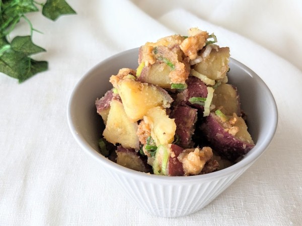 美腸活に♪『さつまいもの胡桃味噌和え』の作り方【美肌レシピ】 - 美肌Dish