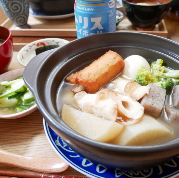 『私はおでんで食事もアリです#今日のおうちごはん』