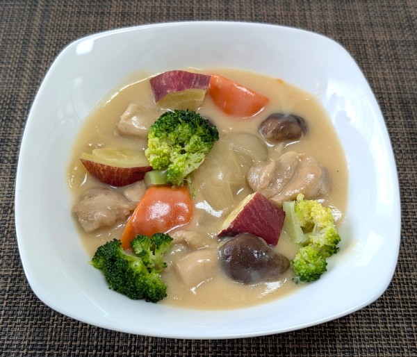 豆乳でつくる秋シチューｄｅ豆乳クリームシチュー♪☆♪☆♪