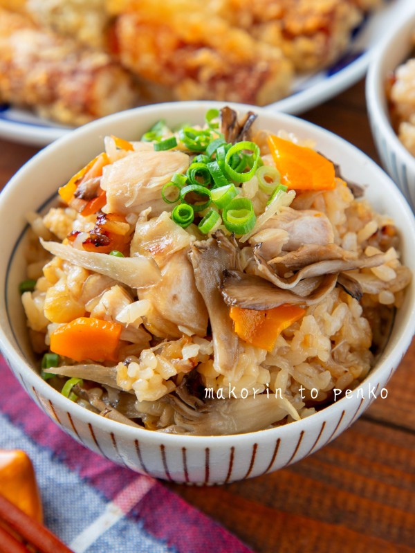 子達が爆食した！秋を味わう絶品炊き込みご飯