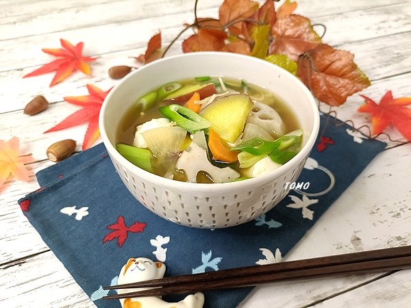 体温まる♪さつま芋と大根の具沢山お味噌汁