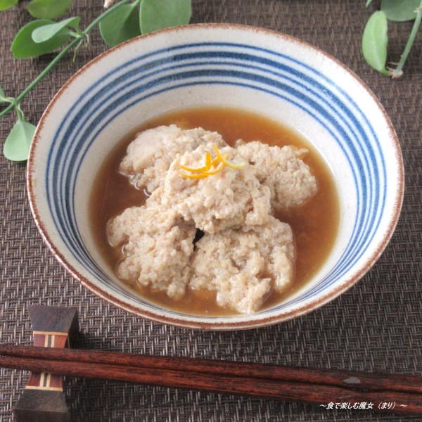 極上ふわふわ。牛乳で旨みたっぷり『ふわふわ鶏団子汁』乳和食アンバサダー。
