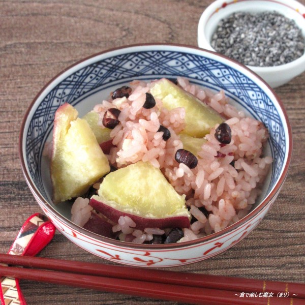 さつま芋の甘みに牛乳のコクをプラス『さつま芋入りミルク赤飯』乳和食アンバサダー。