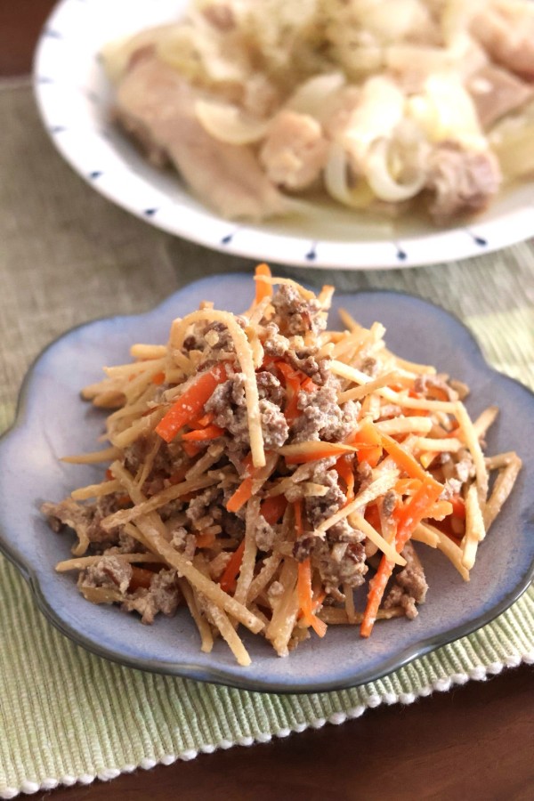 『【乳和食】『ミルクきんぴら』を作ってみました⭐︎』