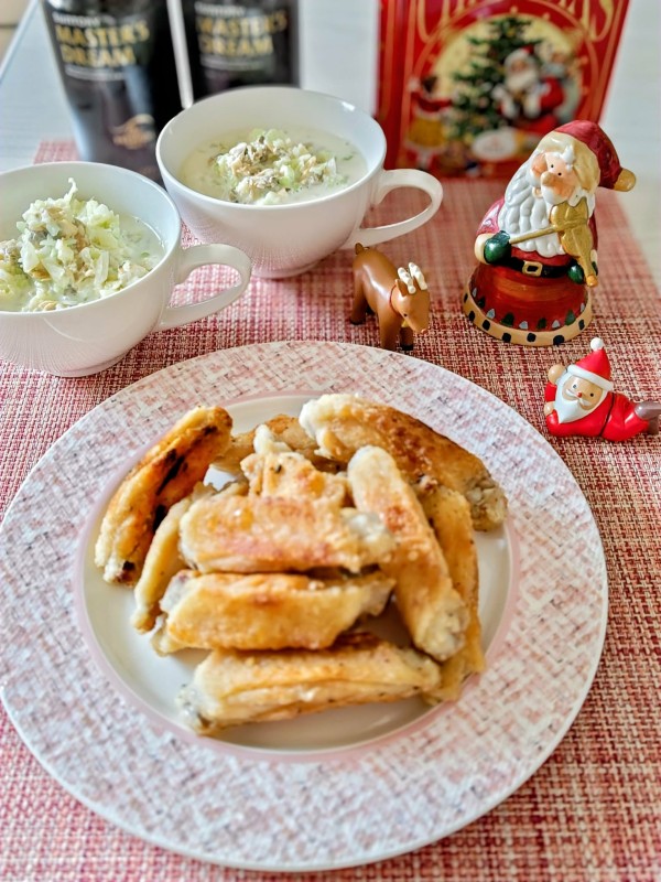 『【ザクっと美味しい！チキンスティック】手羽中で美味しいクリスマスチキン♪』