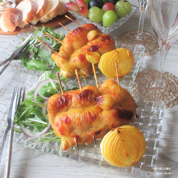 手軽にご馳走♪小さじ１で作る。辛くない『ヨーグルト漬け ゴールド ロースト チキン』