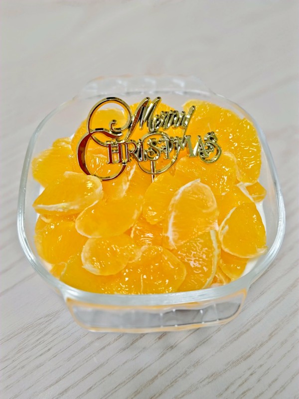 『今年のクリスマスケーキは！カスピ海ヨーグルトで【紅まどんなのスコップケーキ】』