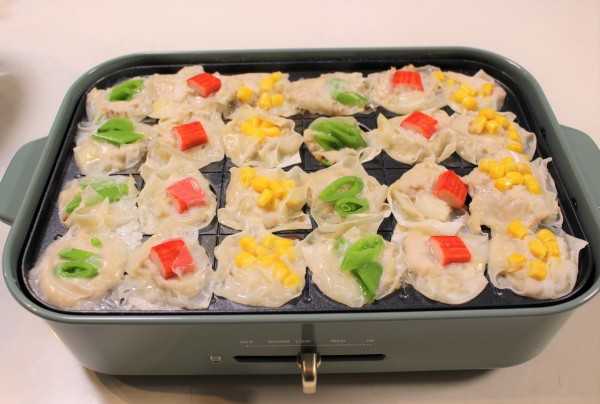 『しゅうまいパーティ♪ホットプレートでわいわい楽しい♪』