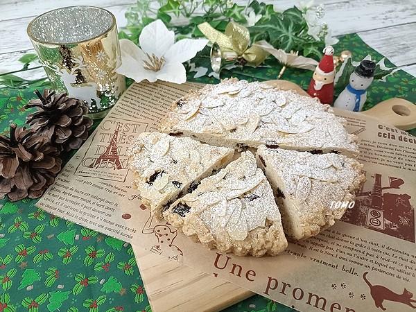 クリスマスに♪シュトーレン風ソフトクッキー